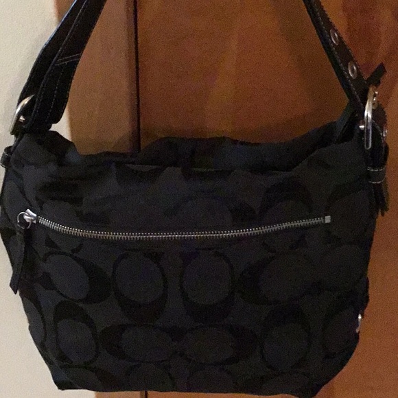 Coach Handbag- Black - Picture 2 of 4